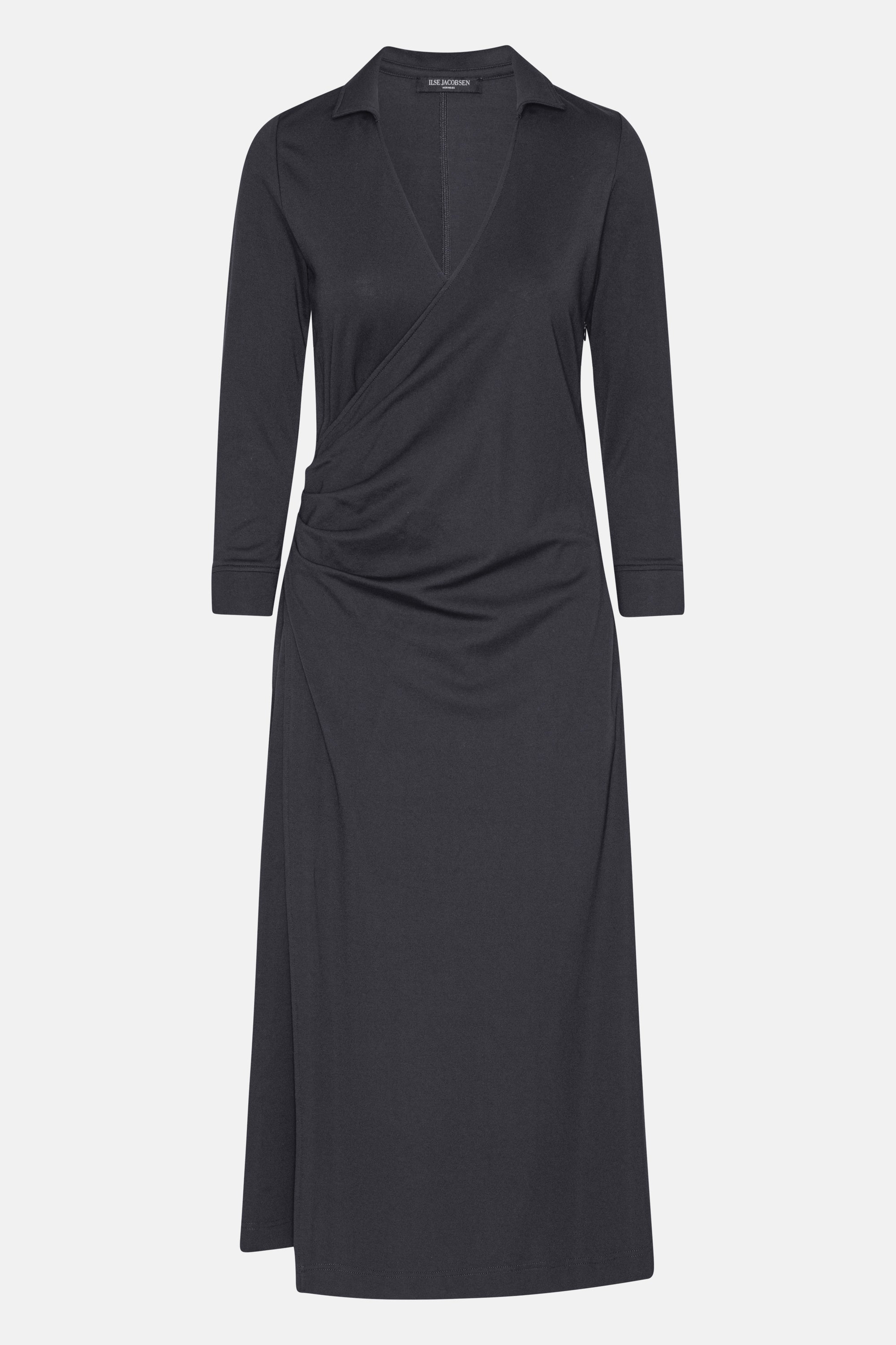 Kjole med Lange Ermer og Legg - Dark Indigo